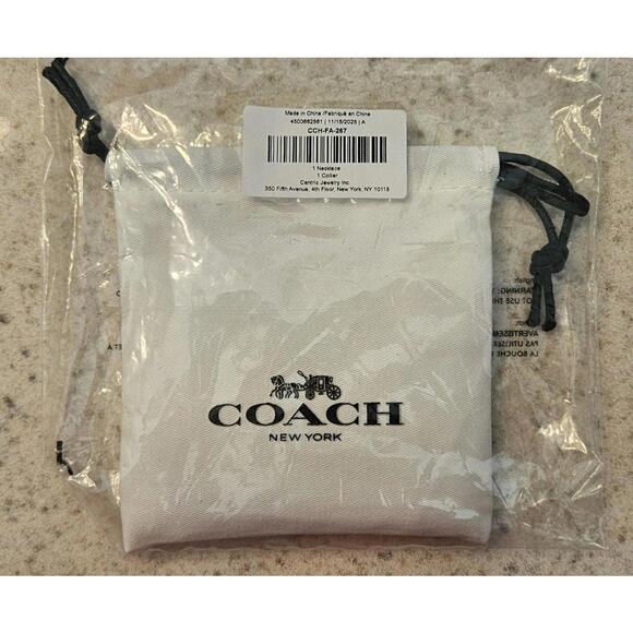 COACH Heart Pendant Necklace - Picture 4 of 4